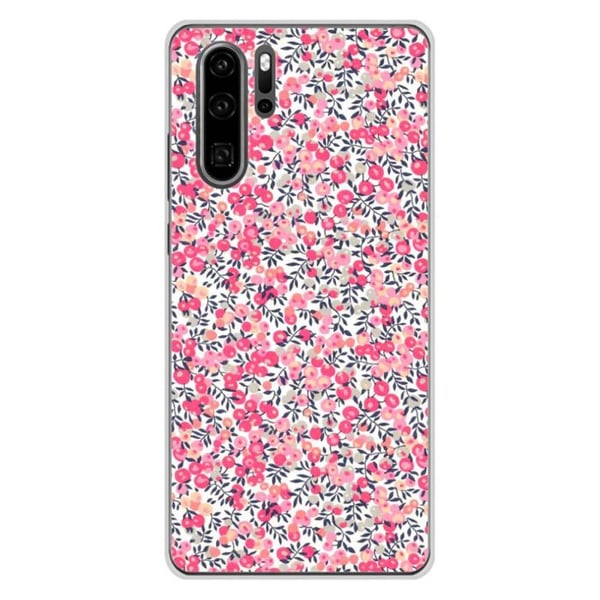 1001Coques - Silikonfodral kompatibelt med Huawei P30 Pro - Liberty Wiltshire Rose-mönster - Originaldesign tryckt i Frankrike