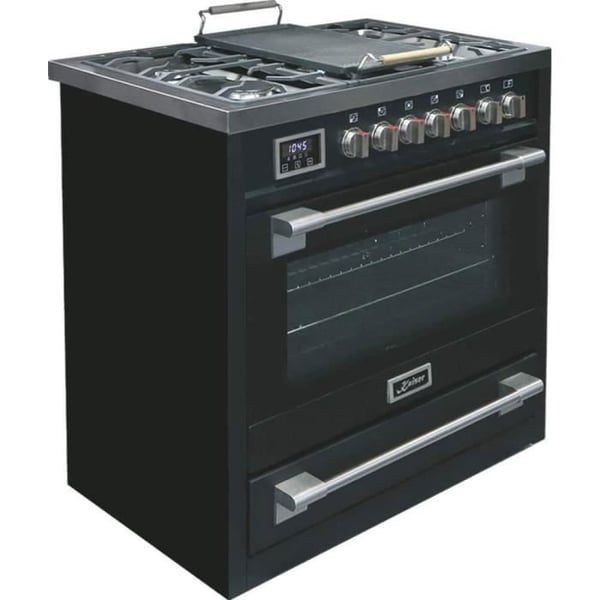 Köksapparat - Kaiser - HGE 93505 S - Gas - Elektrisk - 90 cm - 115L - Antracit/Inox