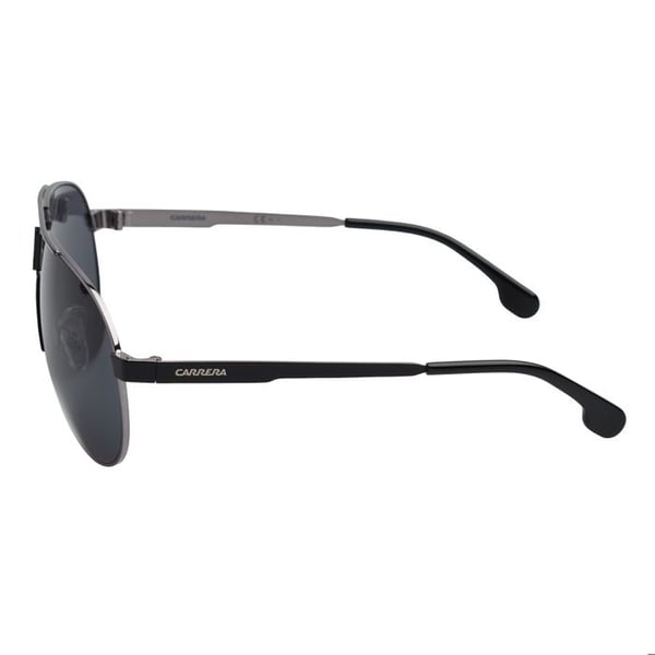 Solglasögon - Carrera - 1005/S-TI7 - Aviator - Ruthenium/Matt Svart - Blå linser