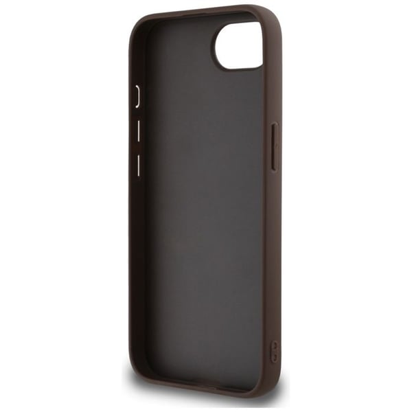 Coque Guess Hardcase 4G Big Logo för iPhone 16e - Brun