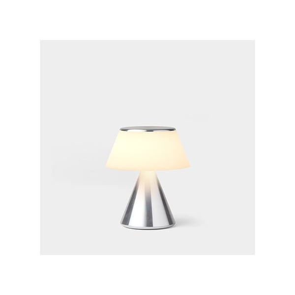 Lexon Design Lampa LED bärbar LUMA | M - Polerad aluminium