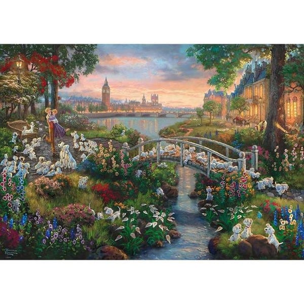 Puzzle 1000 brikker: Disney, De 101 Dalmatinere