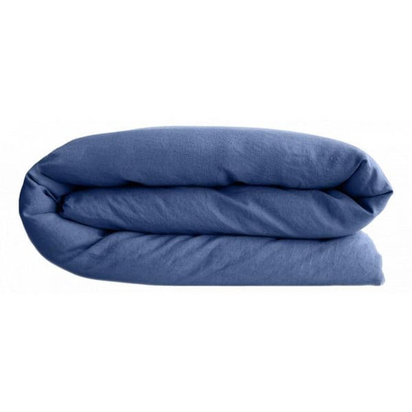 Palace påslakan 100% tvättad färgad bomull South Wind - Palace Indigo - Påslakan 200 x 200 cm