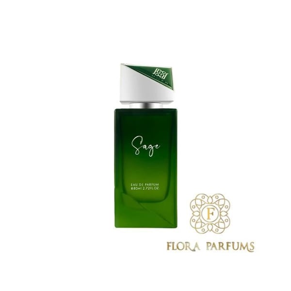 Eau de parfum för Man och Kvinna – SAGE – 80ml – Ahmed Al Maghribi - Flora Parfums ©