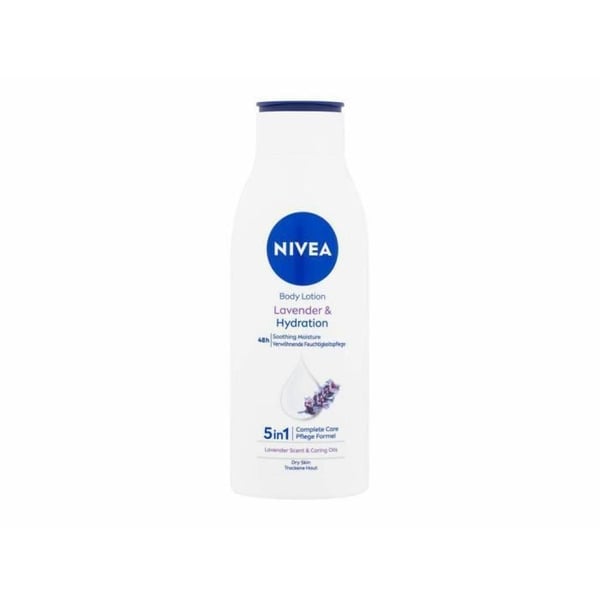 Kroppslotion - NIVEA - Lavendel & Återfuktning - 400ml - Utan parabener - Alla hudtyper