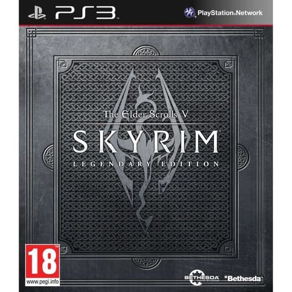 Rollspel - BETHESDA - THE ELDER SCROLLS V: SKYRIM - LEGENDARISK UTGÅVA - I förpackning - 18+