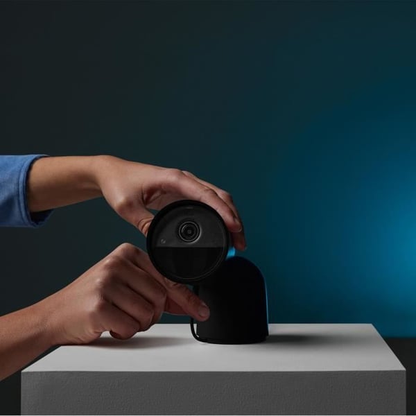 Bordstøtte til indendørs kamera - Philips Hue - Secure - Sort