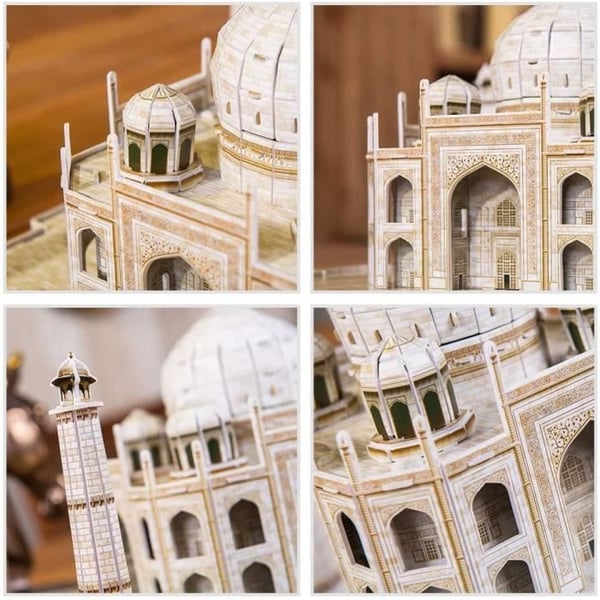 Pussel 3D - XTREM RAIDERS - Taj Mahal - Arkitektur - Blandet - 8 år och uppåt