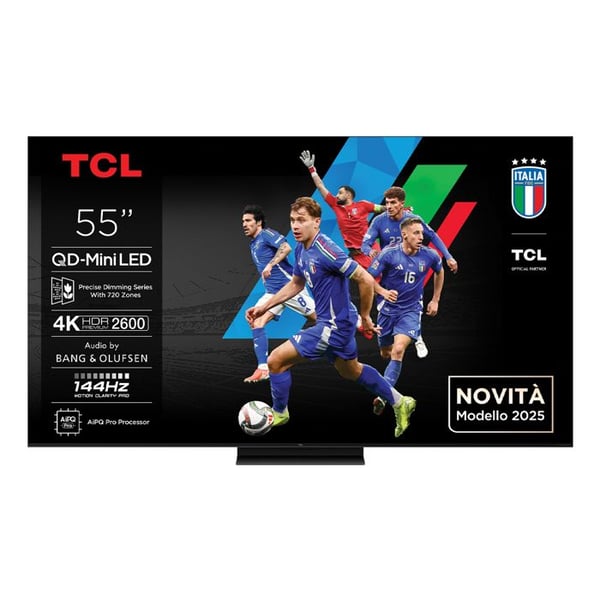 TV - TCL - 55C79K - 4K UHD - QD-Mini LED - 144Hz - Bang & Olufsen