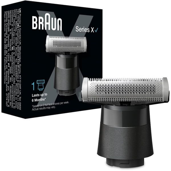 Braun Series X, ersättningshuvud för styler Braun Series X, XT20