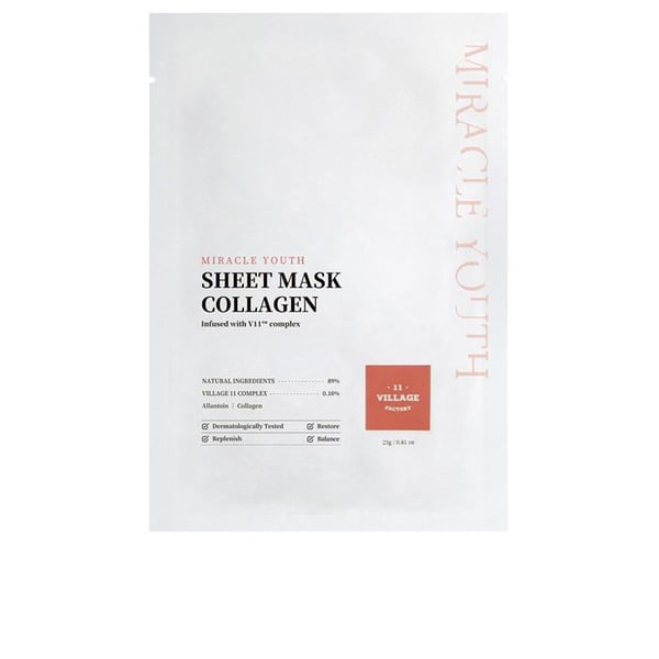 Föryngrande och lyftande effekt MIRACLE YOUTH kollagenmask 23 gr