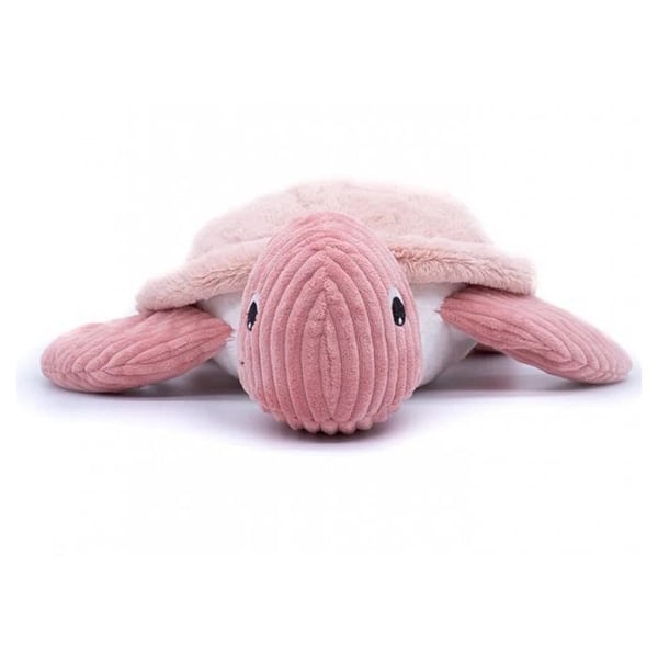 Plysch Ptipotos jätte rosa sköldpadda Sauvenou