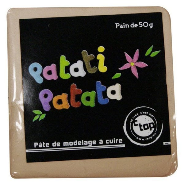MégaCréa DIY - Modellera Patati Patata Taupe 50 g
