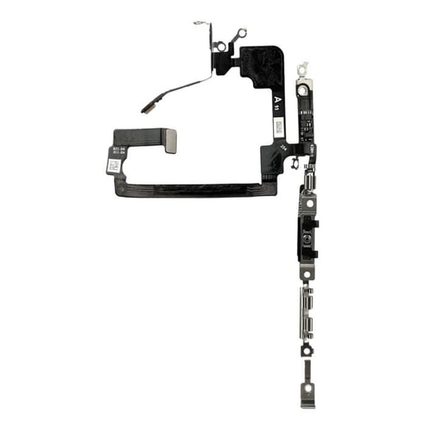 Ström- och Bluetooth-knappkabel för iPhone 15 Plus Black