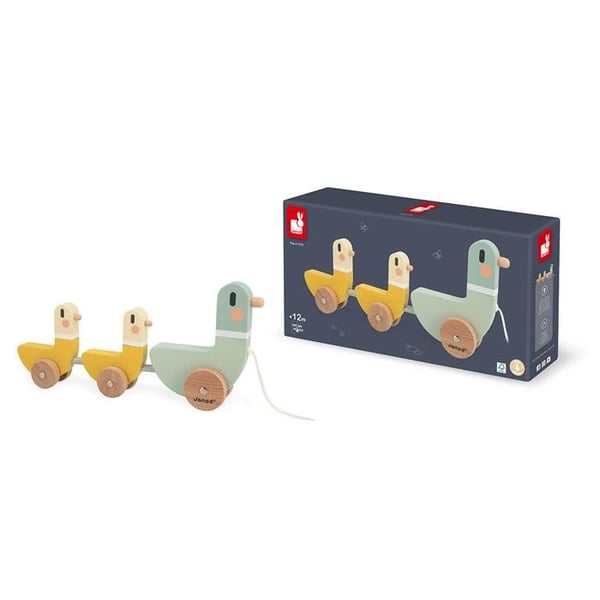 Janod - Ducks to pull Sweet Cocoon - JURATOYS