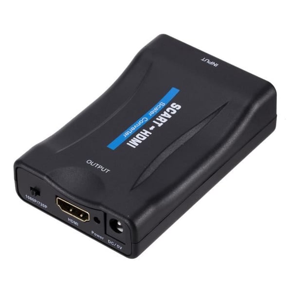 SCART til HDMI-adapter - MOONMINI - 1080p - Let - Plug and Play