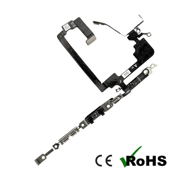Ström- och Bluetooth-knappkabel för iPhone 15 Plus Black