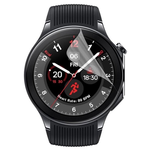 Skyddande skärm för OnePlus Watch 2R [Pack 6] Ultra Tunn Plastfilm Skyddande Phonillico