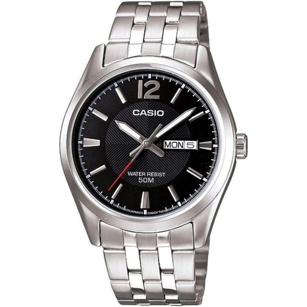 Klocka - Casio - MTP1335D-1A - Kvarts - Svart - 5 Atm