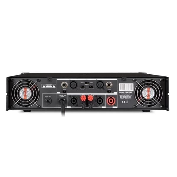 Stereo effektförstärkare - FONESTAR - SA-1208 - 2x900W RMS - 4 Ohm - 19" Rack 2U