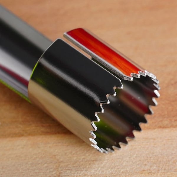 Äppelskalare - ORION - 20 x 2 cm - Rostfritt stål - Praktisk - Ergonomisk