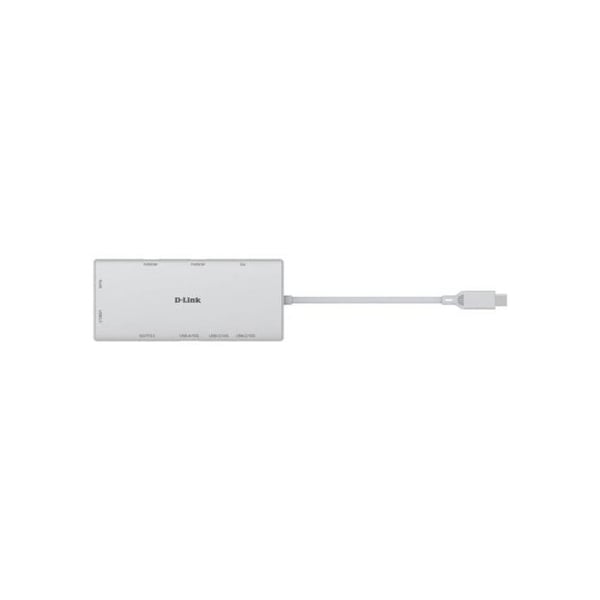 USB-C-hubb - D-LINK - DUP-A01 - 10 i 1 - 2xHDMI - Nytt skick