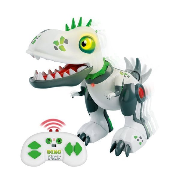 Dinopunk, barns fjärrkontroll Dinosaur programmerbar robot 20 åtgärder, leksak för barn 5 år gammal pojke Fjärrkontroll Robot Vector Robot