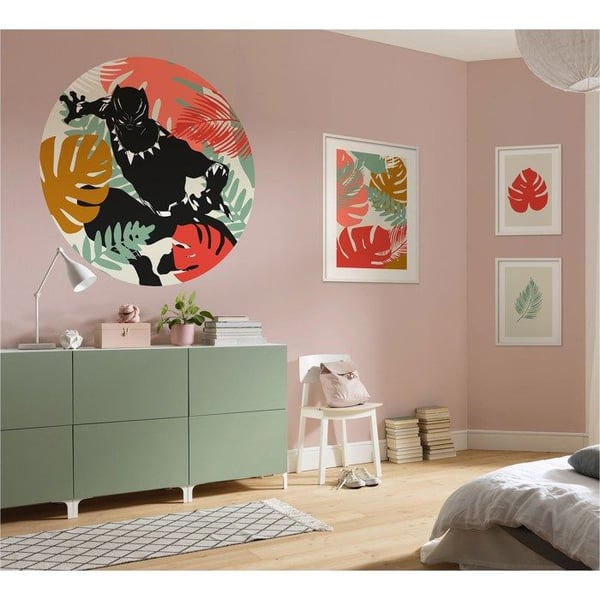 Tapeter foton - KOMAR - Panter Wakanda - Non-woven - 125 x 125 cm - Utan ftalater