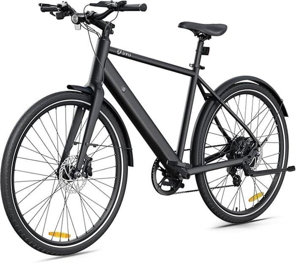 DYU Stroll 1 E-Cykel 27.5 med dæk 700 x 38C CST, aftageligt batteri 36V 9Ah, 250W, 25km/h, sort