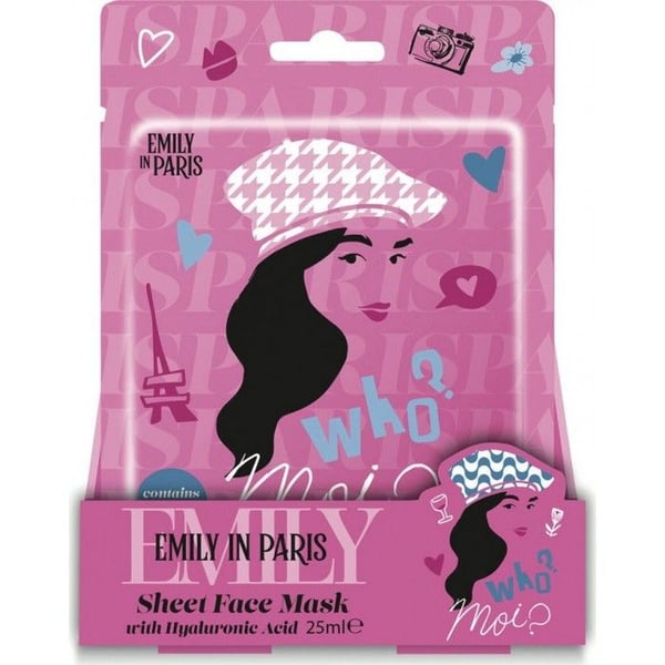 GLOSS Ansiktsmask Ros Emily i Paris! masken