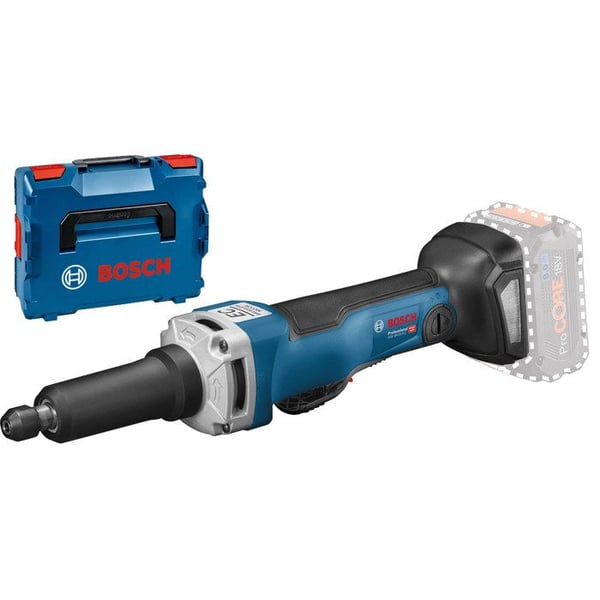 Rakt slipmaskin 18 V GGS 18V-23 PLC Professional (utan batteri eller laddare) + L-BOXX-fodral - BOSCH - 0601229200