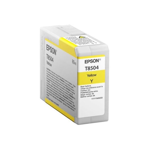 EPSON T850400 UltraChrome HD blækpatron - Gul - 80ml