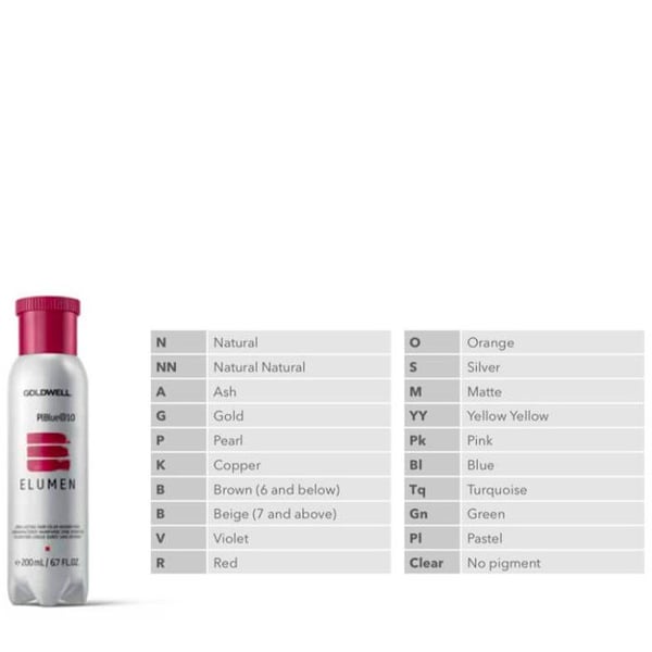 Färgning - Goldwell - Elumen Pure BL@ALL - 200ml - Blå - Utan ammoniak