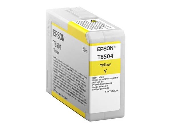 EPSON T850400 UltraChrome HD blækpatron - Gul - 80ml