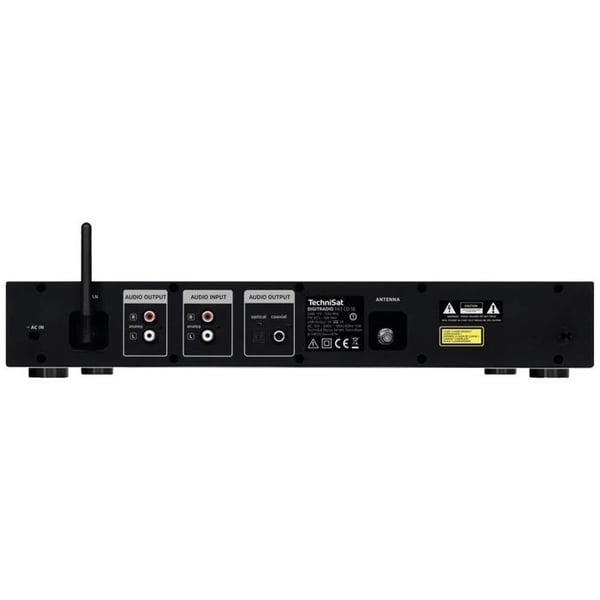 TechniSat DIGITRADIO 143 CD Radioadapter DAB, DAB+, Internet, FM AUX, Bluetooth, CD, USB, WiFi, internetradio med