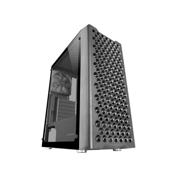 PC-chassi ATX - Mars Gaming - MC-iPRO - Härdat Glas - Tyst 120mm Fläkt - Svart