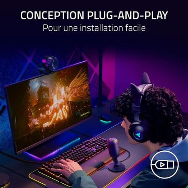 Razer Seiren V3 Mini Mikrofon - Vit