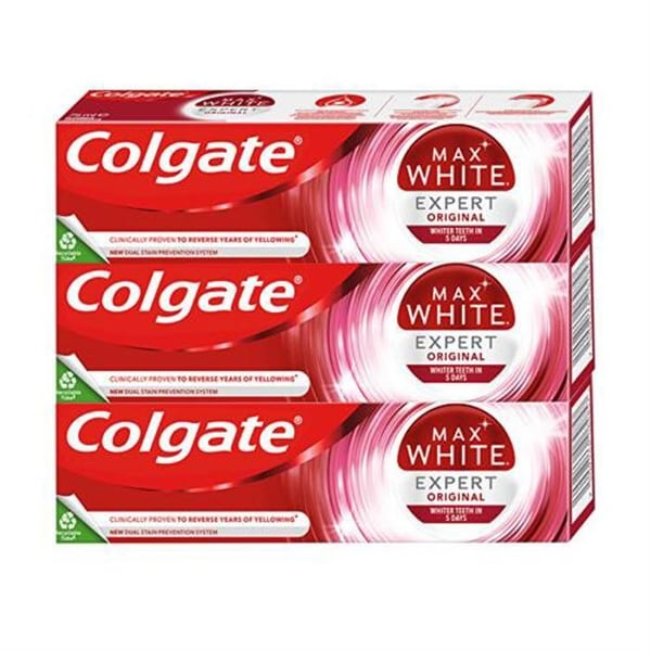 Max White Expert Original Whitening Tandkräm 3 x 75 ml Max White Expert Original Whitening Tandkräm 3 x 75 ml