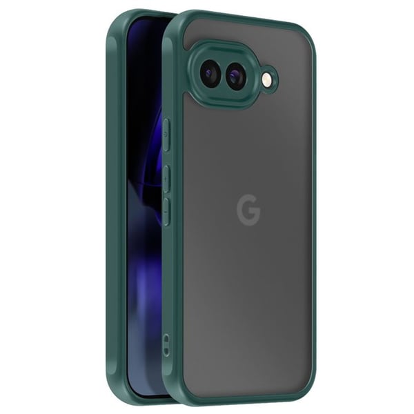 Stötsäker Skal - AVIZAR - Google Pixel 9a - Grön - Rutschtålig Yta - Förstärkta Hörn