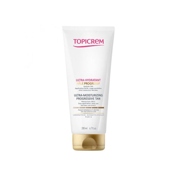 Topicrem ultra-hydrerande gradvis brun utan sol 200ml