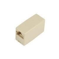 RJ45-RJ45 Adapter F/F - MICRO CONNECT - 8C/8P UTP - Vit - Hon/Hon-kontakter RJ45-RJ45 Adapter F/F - MICRO CONNECT - 8C/8P UTP - Vit - Hon/Hon-kontakter