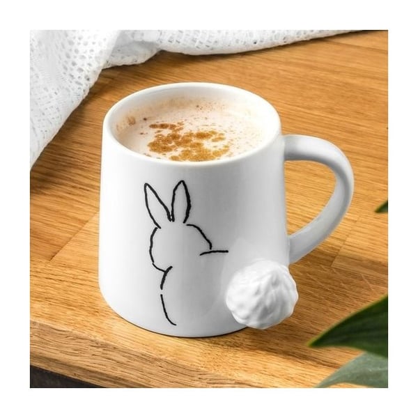 3D Tailed Rabbit Mug Djurmugg