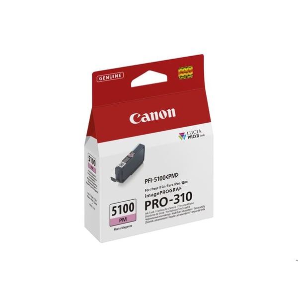 CANON 6957C001 - PFI-5100 MAGENTA FOTO TINTA