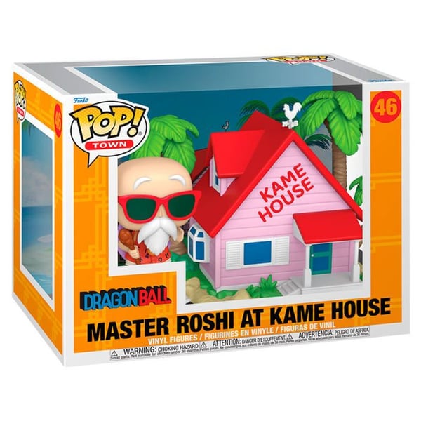 Figurine Funko Pop Town Dragon Ball Master Roshi ved Kame House