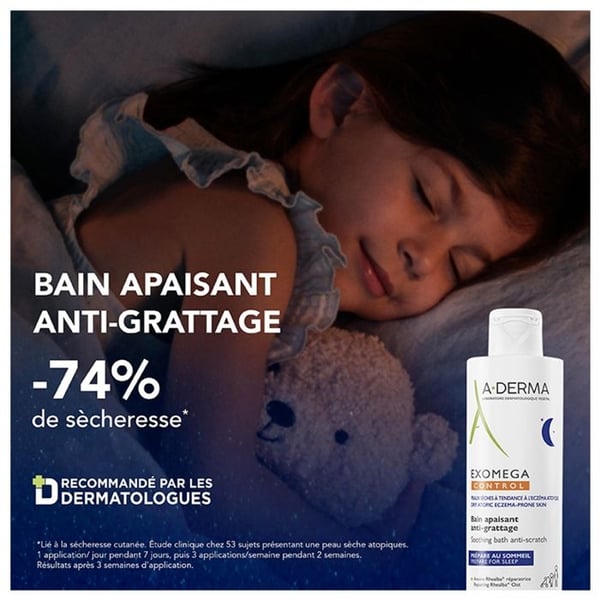 A-Derma Exomega Control Beroligende Bad Anti-kløe 200ml