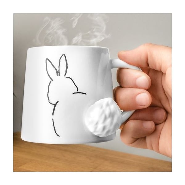 3D Tailed Rabbit Mug Djurmugg