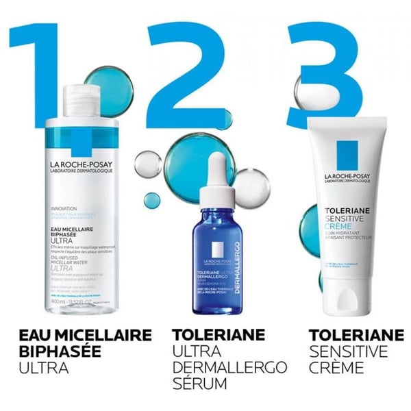 La Roche-Posay biphaserad micellärvatten 400ml