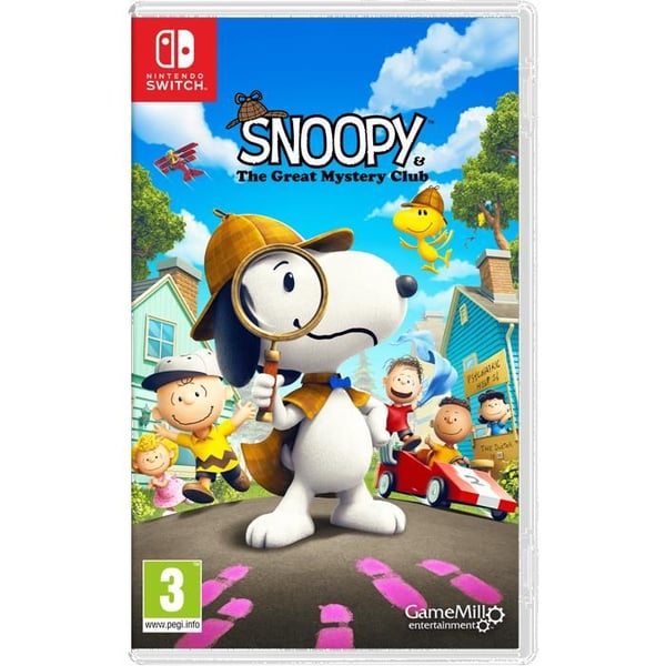 Snoopy och den stora mysteriumklubben Nintendo Switch