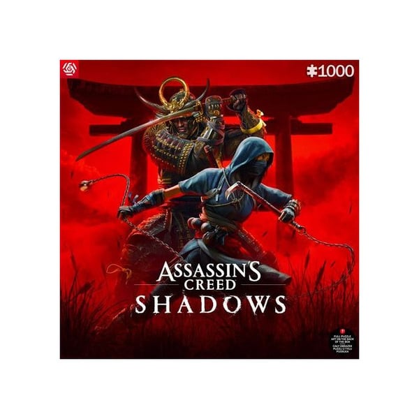 Pussel 1000 bitar Assassin's Creed Shadows Naoe & Yasuke Pussel 1000 bitar Assassin's Creed Shadows Naoe & Yasuke