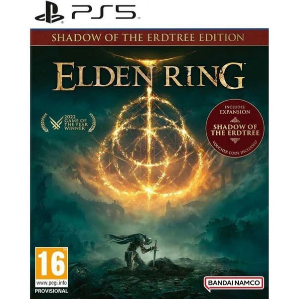 Videospelutvidgning - videogamekod Bandai Namco ELDEN RING Shadow of the Erdtree Edition (PS5)